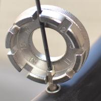 Llave De Radio Para Bicicleta Herramienta De Reparación De Ruedas De Acero Accesorios De Ciclismo Para Bicicletas De Carretera Y MTB - details 2