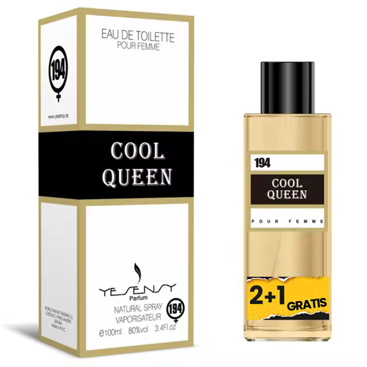 2+1 GRATIS Cool Queen Eau de Toilette para mujer 100ml Sensinity Fragancia inspirada en otros perfumes Pour Femme Colonia - 1