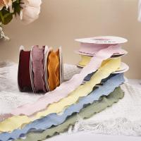 Cinta De Encaje Estilo Coreano En Color Crema De 10 Yardas Para Embalaje De Flores Regalos Cokcake Decoración Hecha a Mano - details 7