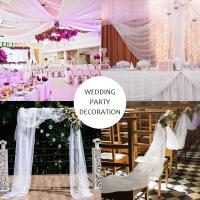 Rol De Tulle Blanco Para Bodas Cumpleaños Y Decoración De Fiestas 1.6x18M Tela De Tule Para Falda De Tutú Y Mantel DIY Manualidades Y Embalaje - details 12