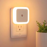 Luz Nocturna LED Cuadrada Para Cocina Armario Pasillo Escaleras Habitación Infantil Dormitorio Decoración Control De Luz Con Enchufe EU/US - details 4