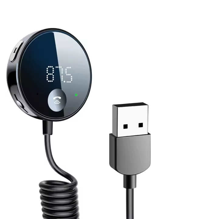 Adaptador Bluetooth Para Coche Gadpow Transmisor Y Receptor FM Auricular De Mano Para Reproductor Mp3 Audio Carro - 1