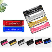 Harmonica Con C Llave 10 Agujeros 20 Tonos Coloridos Instrumento De Viento De Madera Para Principiantes Enseñanza Juguete Regalo - details 0