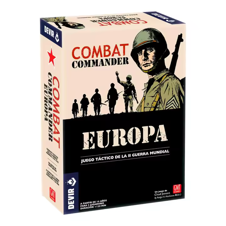 COMBAT COMMANDER EUROPA DEVIR - Juego de Mesa - Nuevo a estrenar - Devir - Juego de Tablero - 1