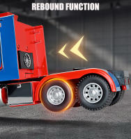 Modelo De Camión Peterbilt 389-Optimus Prime Prototipo 1:24 Con Sonido Y Luz Vehículo De Juguete De Aleación Para Niños - details 6