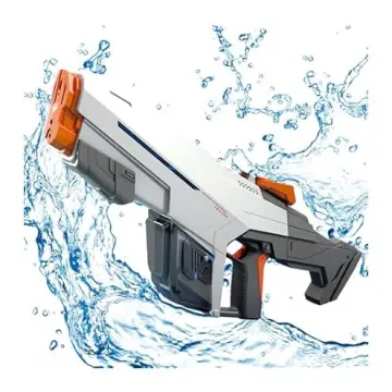 Pistola De Agua Eléctrica Potente Para Niños – Tanque De 0.5 L Con Alcance De 8-10 M – 2 Modos De Chorro – Ideal Para Piscina Y Playa – Batería Recargable