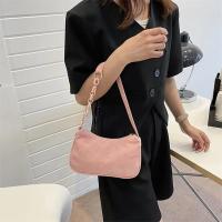 Bolso De Hombro De Corduroy Chic Con Cadena Underarm Bolso De Mano Sencillo Para Mujeres Con Cremallera Adecuado Para El Uso Diario - details 1
