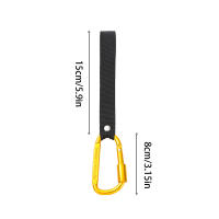 Gancho Para Manillar De Bicicleta Y Scooter Eléctrico Gancho Anterior De Aluminio Negro Clip Sin Perforación Para Manillar De Motocicleta - details 1