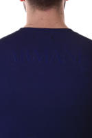 Camiseta Emporio Armani Cotton Man Azul Dark 1110357 P516 135 - details 9