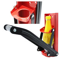 Molde De Borracha Para Botellas Y Latas De 16 Oz Metal Fuerte Pared Montada Rompe Latas Y Cerveza Con Abrebotellas - details 9