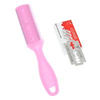 Peine Y Afeitadora Profesional Doble Cara Para Hombres Y Mujeres Con Hoja De Corte Herramienta De Estilizado De Peluquería Salon C0009A - details 4