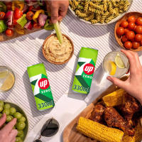 Seven Up Zero 24 Latas x 330 ml, Refresco de Lima con Gas y Sin Azúcar, Bebida Carbonatada, Sabor Burbujeante, Puro y Refrescante, sin Cafeína, Auténtico Sabor y Versatilidad - details 1