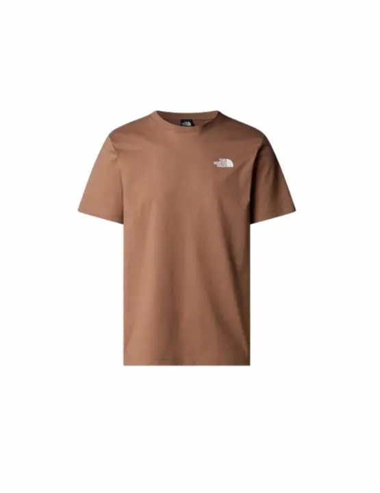 Camiseta TNF MN Box Nse Marrón - 1