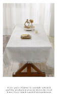 Mantel De Lino Y Algodón Rustico Para Hogar Y Bodas Con Borlas Ideal Para Comedor Cocina Picnics Y Fiestas Estilo Rústico Farmhouse - details 10