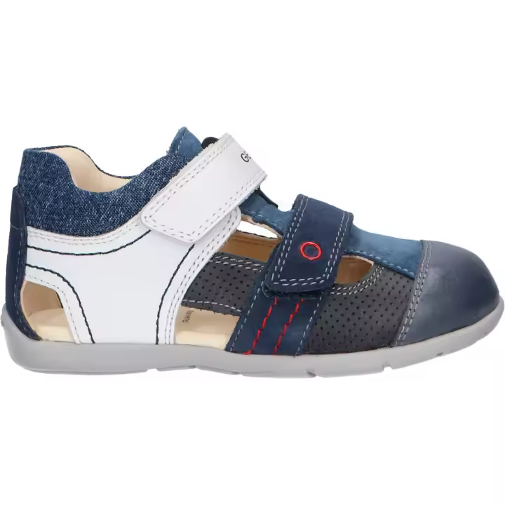 Zapatos de Niño GEOX B1550A 0CL22 B KAYTAN C4M1Z DK BLUE-WHITE - 1