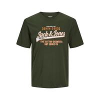 Jack & Jones hombre Pack 2 camisetas de Algodón Mod JJELOGO Ajuste Regular Moda Casual Informal Primavera Verano REF 254862 - details 5