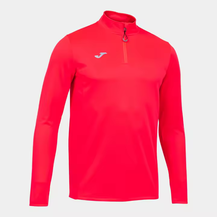 JOMA SUDADERA RUNNING NIGHT CORAL FLÚOR Talla 8 (4XS) Niño Junior - 1