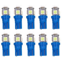 10Pcs T10 LED W5W 5050 5SMD 12V Luces Interiores Para Coche Bombillas De Placa De Matrícula Giratorias Colores Blancas Rojas Amarillas Verdes Rosa Azul - details 6