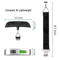 Báscula Digital Electrónica De 50kg Con Precisión De 10g Para Cocina Equipaje Y Viajes Herramienta De Pesaje Para Maletas - details 5