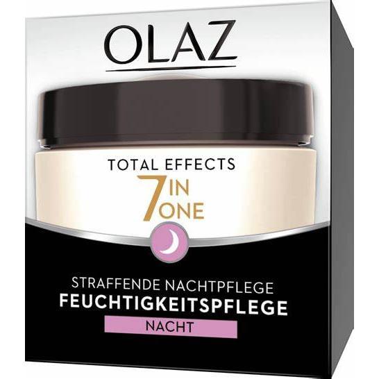 Olay Olaz Total Effects Feuchtigkeitspflege Nacht - Eliminar Arrugas | Desvanecer Pigmentación y Pecas — oferta en Miravia