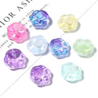 20pcs Cuentas De Forma De Uña De Oso 15x14mm Transparente Y Colorida Para Creación De Joyas DIY Pulseras Y Aretes - details 4