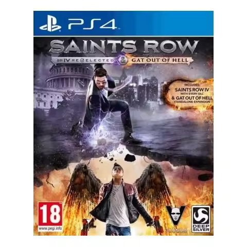 Saints Row IV Re-Elected: Gat Out of Hell Juego Fisico para Consola Sony PlayStation 4 - 1