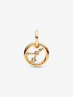 Pandora - Charm Colgante del zodiaco Cáncer - Baño de Oro de 14K - details 1