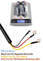 2Pcs Lámpara De Señal LED Para Motocicleta Indicador De Giro Flexible Freno Y Faro Trasero De Moto Luz De Advertencia - details 9