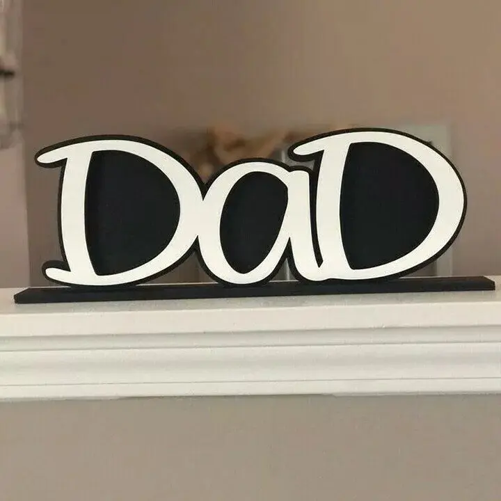 Marco de Foto para el Día del Padre Regalo de Celebración de Holiday y Artesanía de Papelería - 1