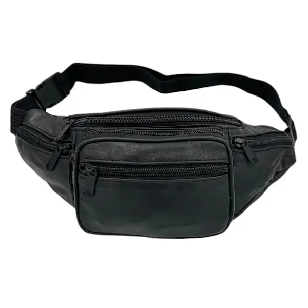 Bolso de cuero genuino Negro - 1