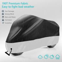 Cubierta Para Motocicleta Impermeable Y Antipolvo Protección UV Y Resistente Al Desgaste Para Todas Las Estaciones Para Scooter Y Motocicleta De 190T Tela De Poliéster PU - details 6