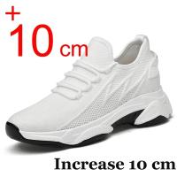 Zapatos Deportivos Casuales Para Hombres Con Altura Oculta 6CM Transpirables Malla Suela De Goma Tamaño True Fit - details 4