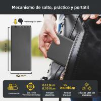 Kit De Herramienta De Destornillador Eléctrico Portátil 68-en-1 Con 64 Brocas S2 De Precisión 5 Ajustes De Torque Y 4 Luces LED Para PC Cámara - details 3