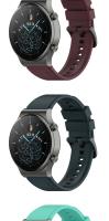 Cuerda De Reemplazo De Silicona Oficial 22mm Para Huawei Watch GT 4/GT 4 3 2 pro Correa De Muñeca De 46mm Compatible Con Varios Modelos - details 4
