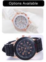Set De Joyas Para Mujer Con Reloj De Cuarzo De Lujo Correa De Silicona Mariposa Sin Caja Reloj De Pulsera De Moda Y Casual - details 6