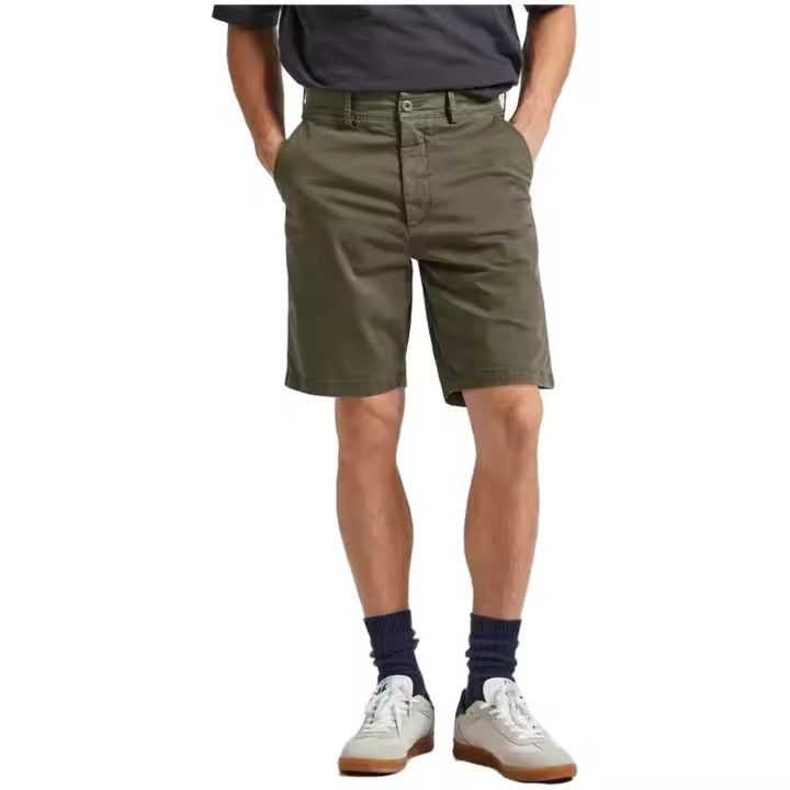 Pantalon Corto Pepe Jeans Regular Chino Short para hombre en color verde - 1