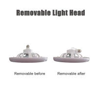 Ventilador De Techo Con Control Remoto Y Luz Multifuncional Con Temporizador Moderno Ajustable Y Desmontable E27 Para Dormitorios - details 1