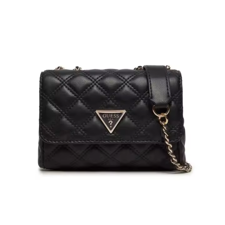 Bolso bandolera Guess Giully mini negro para mujer - 1