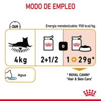 12 sobres x 85 g - Royal Canin Hair and Skin sobre en salsa para gatos - details 5