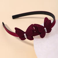 Diadema De Mariposa Exquisita Con Perlas Simuladas Para Niñas Accesorio Lindo Para El Día Diadema De Cabello Para Niñas Decorativa Para Todas Las Estaciones - details 21