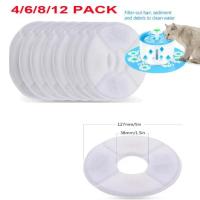 Filtro De Carbono Activado Para Fuente De Agua De Mascotas Perro Gato Reemplazo De Filtro De Algodón Para Dispensador De Bebida - details 2