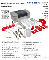 Kit De Mano De Oíl Para Frenos De Disco De Bicicleta 2024 pro Compatible Con SHIMANO SRAM Avid Serie MTB Y Carretera Herramientas De Reparación De Frenos - details 1