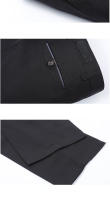 Pantalones Formales Para Hombre Verano Delgado Otoño Grueso Negro Azul Gris Elástico Negocios Sueltos Talla Grande Oficina - details 13