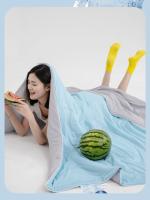 Class A cool silk ice cream summer cool quilt melon ice silk summer quilt air conditioning quilt machine washable summer thin quilt - details 3