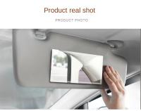 Espejo Interior De Coche Universal En Acero Inoxidable Espejo De Maquillaje Portátil Para Auto Visera Antirreflejo HD Accesorios De Estilo Para Coche - details 12