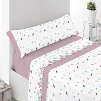 Vivid Torral - Juego De Sábanas Verano 50% Algodón 50% Poliéster Suave Frescas Transpirables Estampadas (3 y 4 piezas) - details 6