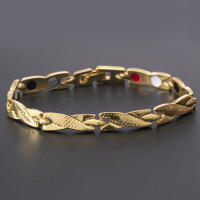 Pulsera Magnética De Energía Dragón Para Pérdida De Peso Joyería De Terapia Magnética Pulsera Twisted Para Hombres Salud Y Cuidado Personal - details 3