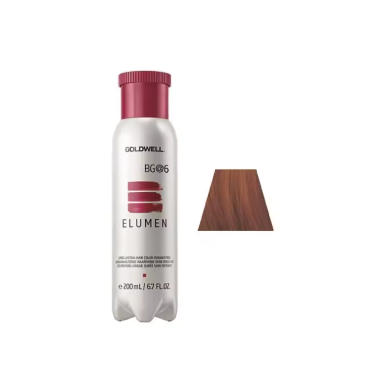 Coloración de Larga Duración Goldwell Elumen BG@6 200 Ml - 1