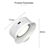 Lámpara De Pared LED Rotativa 360° Para Dormitorio Y Sala De Estar Iluminación Decorativa Para Lectura Y Decoración Del Hogar Material De Aluminio Fuente De Luz LED - details 0