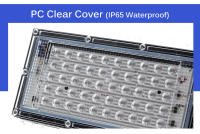 Lámpara UV LED De Inundación 395nm 400nm 50W 100W Impermeable Para Escenario Disco Fiesta Backlight 220V 110V Luz De Fondo De Escenario - details 3